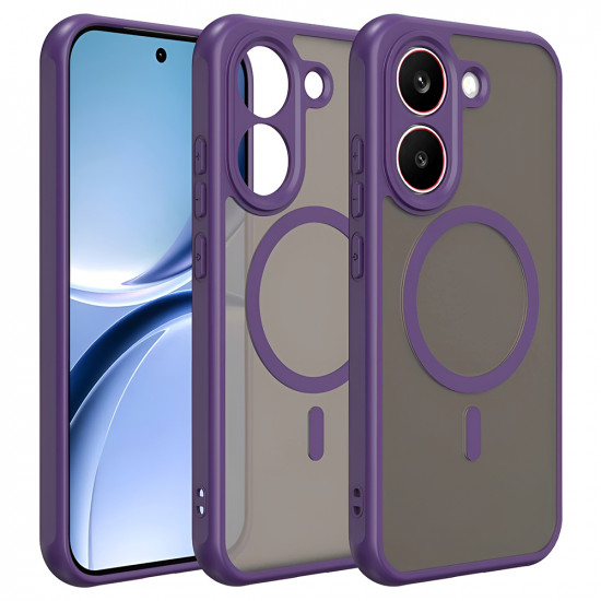 Techsuit HaloFrost II MagSafe Xiaomi Poco X8 Pro Purple Techsuit HaloFrost II MagSafe Xiaomi Poco X8 Pro Purple