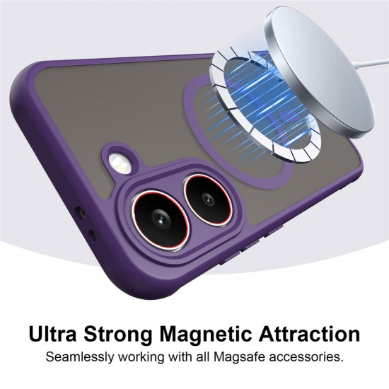 Techsuit HaloFrost II MagSafe Xiaomi Poco X8 Pro Purple Techsuit HaloFrost II MagSafe Xiaomi Poco X8 Pro Purple