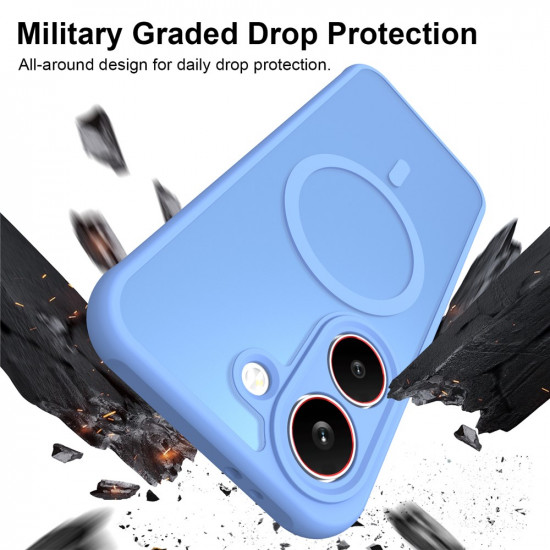 Techsuit HaloFrost II MagSafe Xiaomi Poco X8 Pro Sky Blue Techsuit HaloFrost II MagSafe Xiaomi Poco X8 Pro Sky Blue