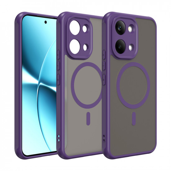 Techsuit HaloFrost II MagSafe Xiaomi Poco X8 Pro Max Purple Techsuit HaloFrost II MagSafe Xiaomi Poco X8 Pro Max Purple