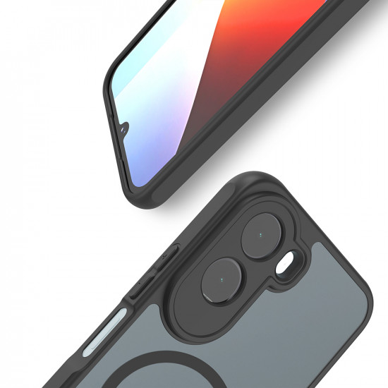 Techsuit HaloFrost II MagSafe Xiaomi Redmi A7 Pro 4G Black Techsuit HaloFrost II MagSafe Xiaomi Redmi A7 Pro 4G Black