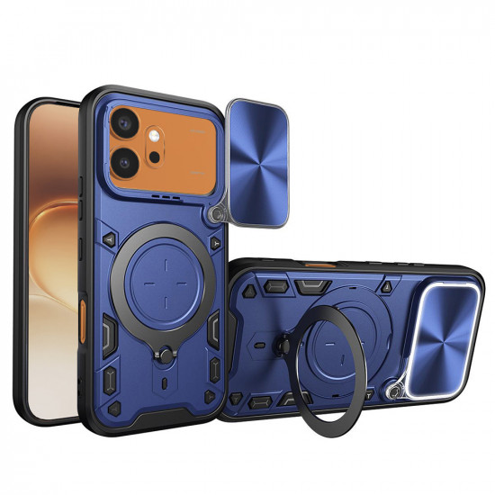 Techsuit CamGuard Pro Honor 600 / 600 Pro Blue