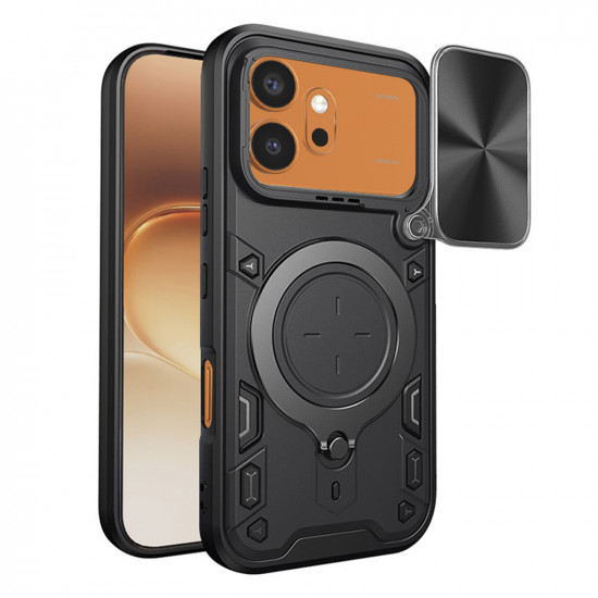 Techsuit CamGuard Pro Honor 600 / 600 Pro Black