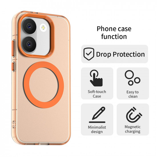 Techsuit CandyCase MagSafe Xiaomi Poco X8 Pro Orange Techsuit CandyCase MagSafe Xiaomi Poco X8 Pro Orange