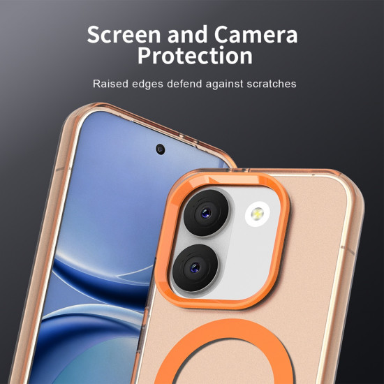 Techsuit CandyCase MagSafe Xiaomi Poco X8 Pro Orange Techsuit CandyCase MagSafe Xiaomi Poco X8 Pro Orange