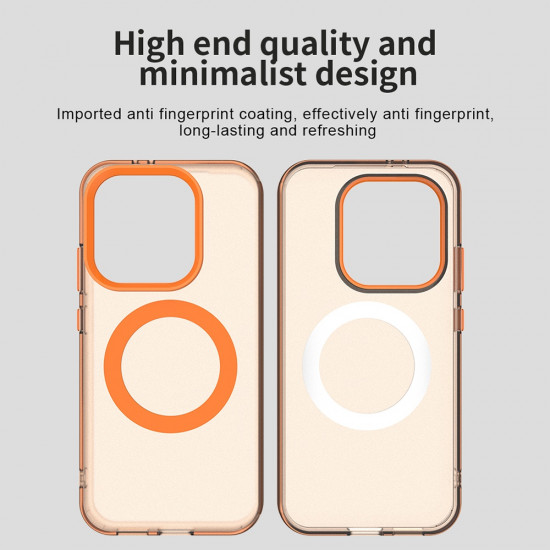 Techsuit CandyCase MagSafe Xiaomi Poco X8 Pro Orange Techsuit CandyCase MagSafe Xiaomi Poco X8 Pro Orange