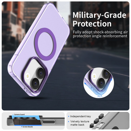 Techsuit CandyCase MagSafe Xiaomi Poco X8 Pro Purple