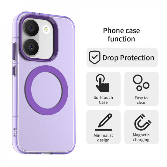 Techsuit CandyCase MagSafe Xiaomi Poco X8 Pro Purple