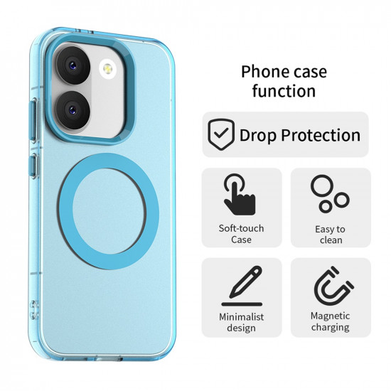 Techsuit CandyCase MagSafe Xiaomi Poco X8 Pro Blue Techsuit CandyCase MagSafe Xiaomi Poco X8 Pro Blue