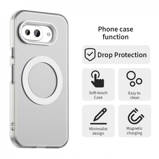 Techsuit CandyCase MagSafe Google Pixel 10a White Techsuit CandyCase MagSafe Google Pixel 10a White
