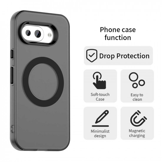 Techsuit CandyCase MagSafe Google Pixel 10a Black Techsuit CandyCase MagSafe Google Pixel 10a Black