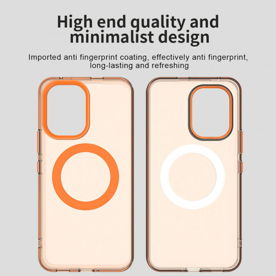 Techsuit CandyCase MagSafe Xiaomi Poco X8 Pro Max Orange Techsuit CandyCase MagSafe Xiaomi Poco X8 Pro Max Orange