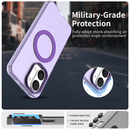 Techsuit CandyCase MagSafe Xiaomi Poco X8 Pro Max Purple