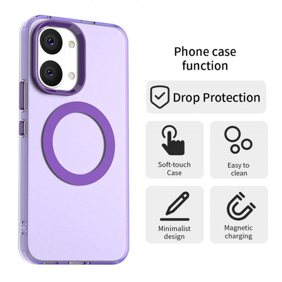 Techsuit CandyCase MagSafe Xiaomi Poco X8 Pro Max Purple