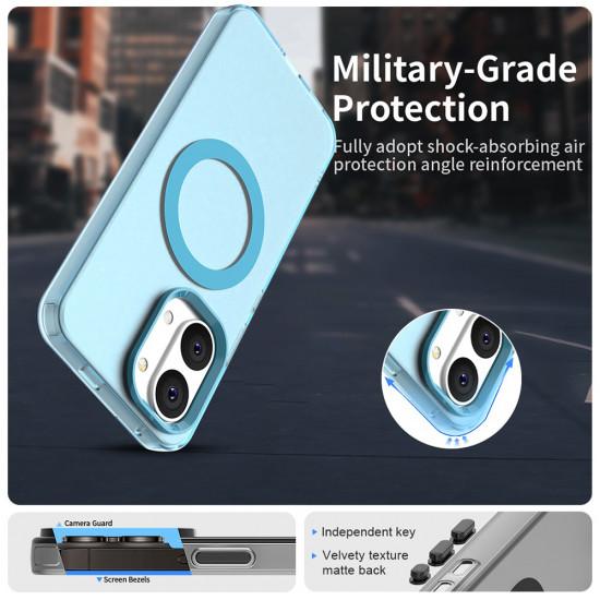 Techsuit CandyCase MagSafe Xiaomi Poco X8 Pro Max Blue Techsuit CandyCase MagSafe Xiaomi Poco X8 Pro Max Blue