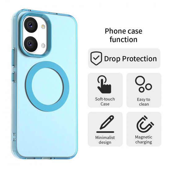 Techsuit CandyCase MagSafe Xiaomi Poco X8 Pro Max Blue Techsuit CandyCase MagSafe Xiaomi Poco X8 Pro Max Blue