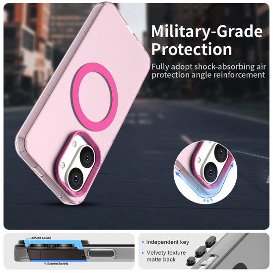 Techsuit CandyCase MagSafe Xiaomi Poco X8 Pro Max Pink Techsuit CandyCase MagSafe Xiaomi Poco X8 Pro Max Pink