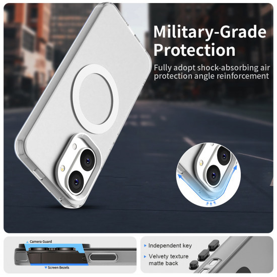 Techsuit CandyCase MagSafe Xiaomi Poco X8 Pro Max White Techsuit CandyCase MagSafe Xiaomi Poco X8 Pro Max White