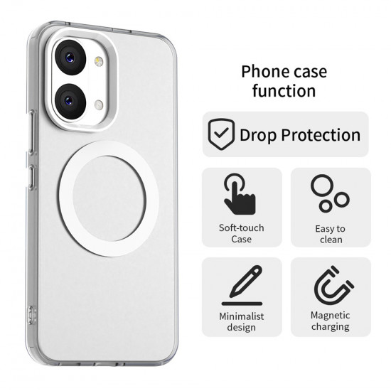 Techsuit CandyCase MagSafe Xiaomi Poco X8 Pro Max White Techsuit CandyCase MagSafe Xiaomi Poco X8 Pro Max White