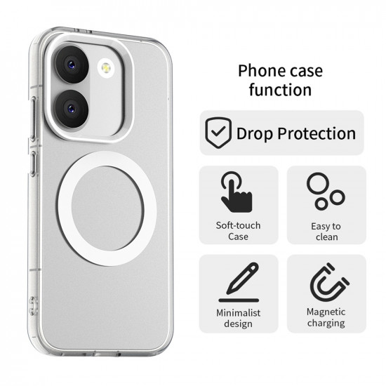 Techsuit CandyCase MagSafe Xiaomi Poco X8 Pro White Techsuit CandyCase MagSafe Xiaomi Poco X8 Pro White