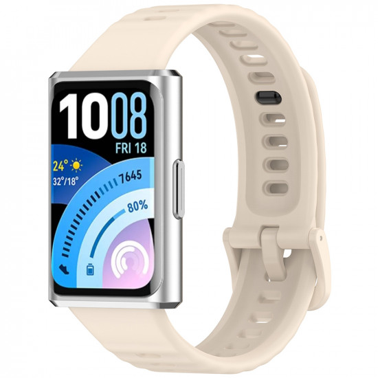 Techsuit Watchband (W082) Huawei Band 11 / Band 11 Pro Cream