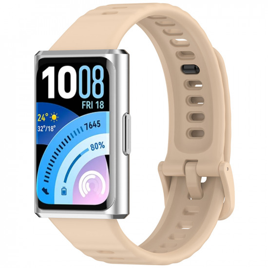 Techsuit Watchband (W082) Huawei Band 11 / Band 11 Pro Beige
