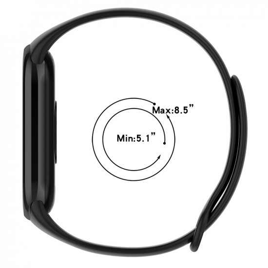 Techsuit Watchband (W014) Xiaomi Mi Band 8 / 8 NFC / 9 / 9 NFC / 10 Serenity Blue Techsuit Watchband (W014) Xiaomi Mi Band 8 / 8 NFC / 9 / 9 NFC / 10 Serenity Blue