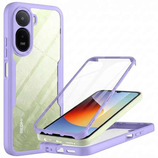 Techsuit ColorVerse 360 Series + Screen Protector Xiaomi Redmi A7 Pro 4G Purple Techsuit ColorVerse 360 Series + Screen Protector Xiaomi Redmi A7 Pro 4G Purple