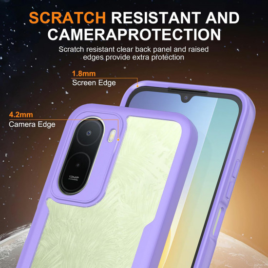 Techsuit ColorVerse 360 Series + Screen Protector Xiaomi Redmi A7 Pro 4G Purple Techsuit ColorVerse 360 Series + Screen Protector Xiaomi Redmi A7 Pro 4G Purple
