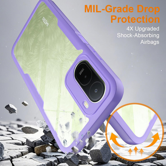 Techsuit ColorVerse 360 Series + Screen Protector Xiaomi Redmi A7 Pro 4G Purple Techsuit ColorVerse 360 Series + Screen Protector Xiaomi Redmi A7 Pro 4G Purple