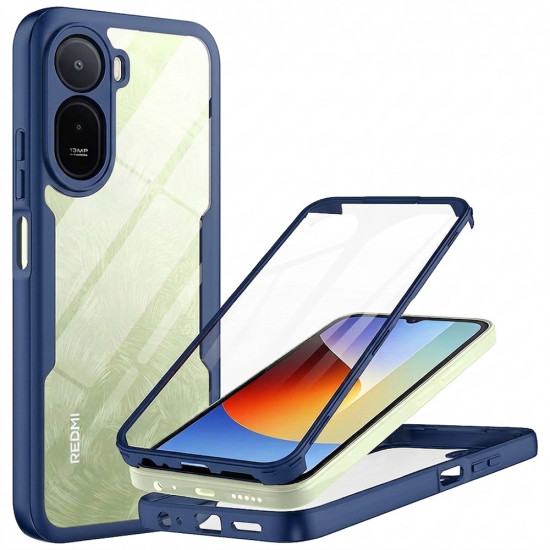 Techsuit ColorVerse 360 Series + Screen Protector Xiaomi Redmi A7 Pro 4G Blue Techsuit ColorVerse 360 Series + Screen Protector Xiaomi Redmi A7 Pro 4G Blue