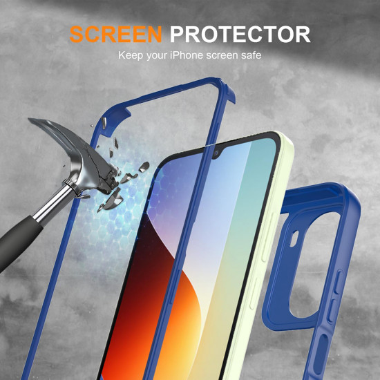 Techsuit ColorVerse 360 Series + Screen Protector Xiaomi Redmi A7 Pro 4G Blue Techsuit ColorVerse 360 Series + Screen Protector Xiaomi Redmi A7 Pro 4G Blue