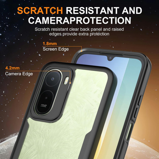 Techsuit ColorVerse 360 Series + Screen Protector Xiaomi Redmi A7 Pro 4G Black Techsuit ColorVerse 360 Series + Screen Protector Xiaomi Redmi A7 Pro 4G Black