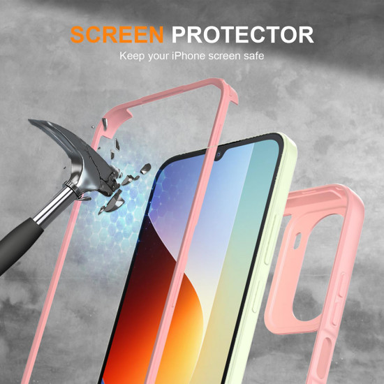 Techsuit ColorVerse 360 Series + Screen Protector Xiaomi Redmi A7 Pro 4G Pink Techsuit ColorVerse 360 Series + Screen Protector Xiaomi Redmi A7 Pro 4G Pink