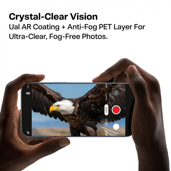 Torras Lensguard Camera Protector iPhone 17 Pro / iPhone 17 Pro Max Orange Torras Lensguard Camera Protector iPhone 17 Pro / iPhone 17 Pro Max Orange