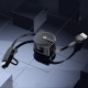 USAMS U1 2in1 retractable cable 1m black/bla ck (lightning/microUSB) SJ192USB01 (US-SJ192) USAMS U1 2in1 retractable cable 1m black/bla ck (lightning/microUSB) SJ192USB01 (US-SJ192)