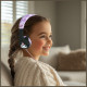 Children's On-Ear Headphones OTL Kuromi with Rubber Ears Children's On-Ear Headphones OTL Kuromi with Rubber Ears