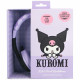 Children's On-Ear Headphones OTL Kuromi with Rubber Ears Children's On-Ear Headphones OTL Kuromi with Rubber Ears