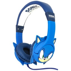 Children's On-Ear Headphones OTL Sonic The Hedgehog with Rubber Ears Children's On-Ear Headphones OTL Sonic The Hedgehog with Rubber Ears