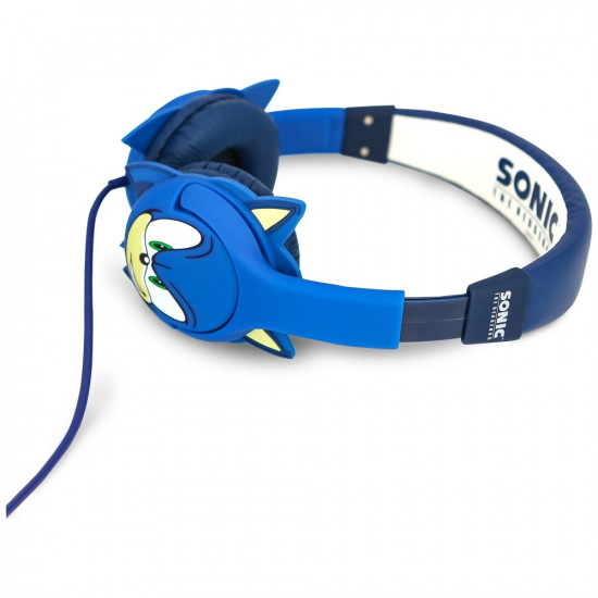 Children's On-Ear Headphones OTL Sonic The Hedgehog with Rubber Ears Children's On-Ear Headphones OTL Sonic The Hedgehog with Rubber Ears