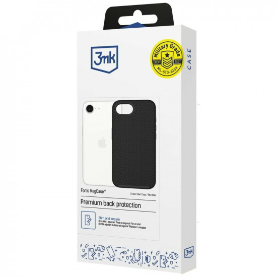 Apple iPhone 16E/ iPhone 17E - 3mk Fortis MagCase Apple iPhone 16E/ iPhone 17E - 3mk Fortis MagCase