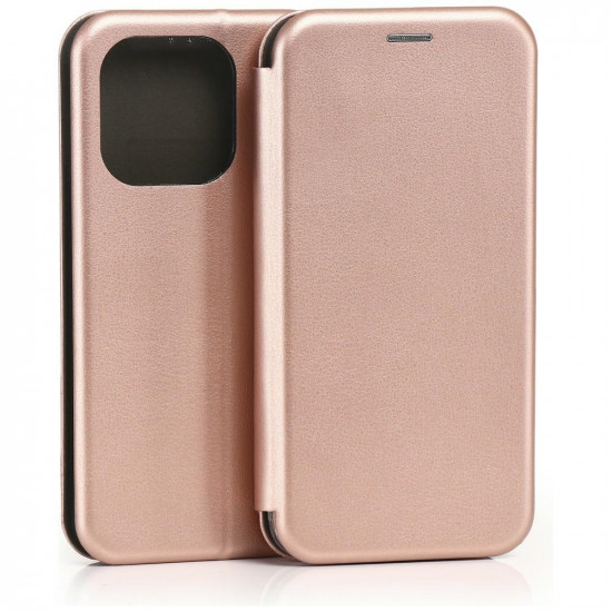 Beline Book Magnetic Case for Realme 16 Pro, Rose Gold Beline Book Magnetic Case for Realme 16 Pro, Rose Gold