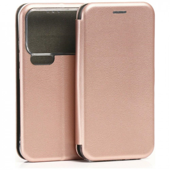 Beline Book Magnetic Case for Xiaomi 17 Pro, Rose Gold Beline Book Magnetic Case for Xiaomi 17 Pro, Rose Gold