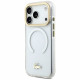 Lacoste Shockproof Transparent Frosted Gold Logo MagSafe Case for iPhone 17 Pro White Lacoste Shockproof Transparent Frosted Gold Logo MagSafe Case for iPhone 17 Pro White