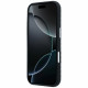 Case Mercedes Leather Semi Wrap Wood Effect MagSafe for iPhone 17 Pro Max black