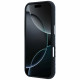 Case Mercedes Leather Semi Wrap Wood Effect MagSafe for iPhone 17 Pro Max navy