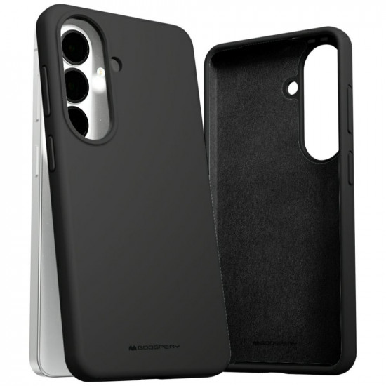 Case Mercury Silicone for Samsung Galaxy S26 black Case Mercury Silicone for Samsung Galaxy S26 black
