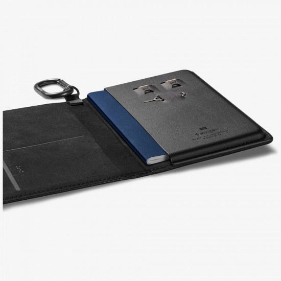 Spigen Passport Holder black Spigen Passport Holder black