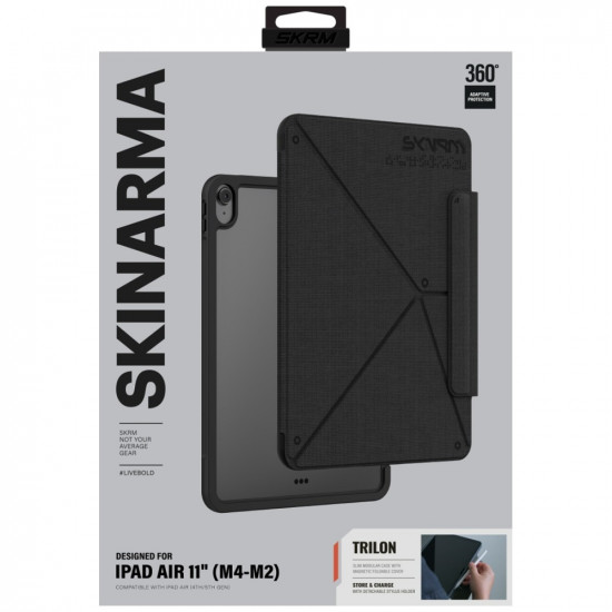 Case Skinarma Trilon for iPad Air 11" M2 2024 / M4 2026 black