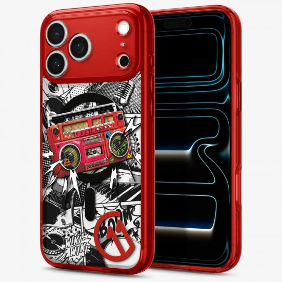 Case Spigen C11 Series Blast Edition MagFit for Apple iPhone 17 Pro red Case Spigen C11 Series Blast Edition MagFit for Apple iPhone 17 Pro red